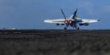 USS Abraham Lincoln operating in Arabian Sea during drone incident - Mass Communication Specialist Seaman Daniel Kimmelman/U.S Navy via AP