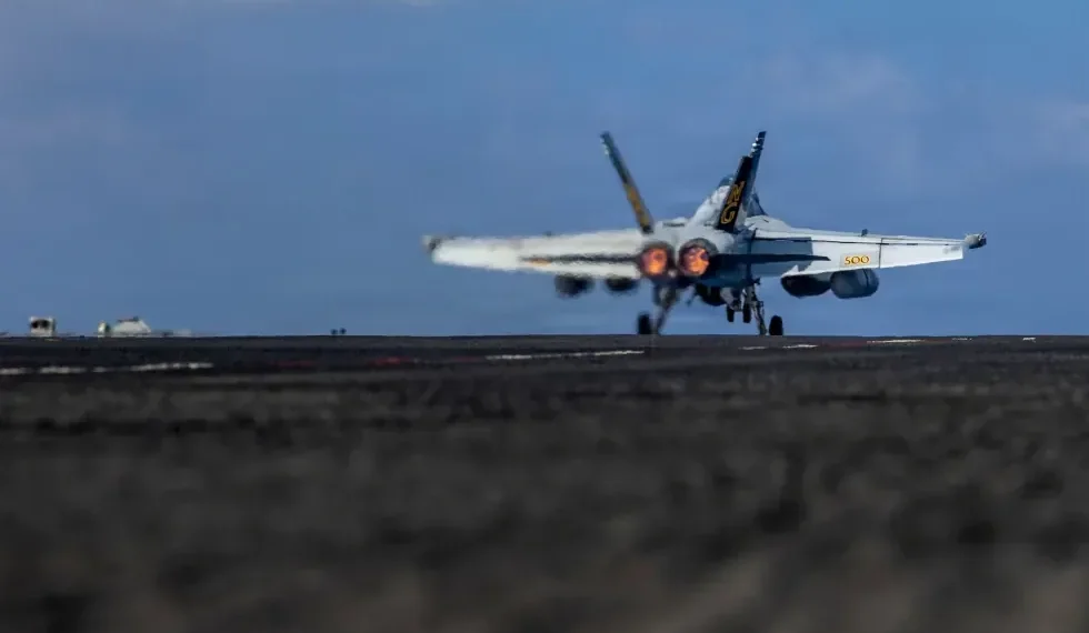 USS Abraham Lincoln operating in Arabian Sea during drone incident - Mass Communication Specialist Seaman Daniel Kimmelman/U.S Navy via AP