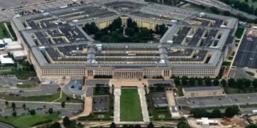 Burning vessel after US military drug boat strike - AP Photo/Alex Brandon, FIle