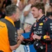 Max Verstappen celebrates Abu Dhabi Grand Prix pole position - AP Photo/Darko Bandic