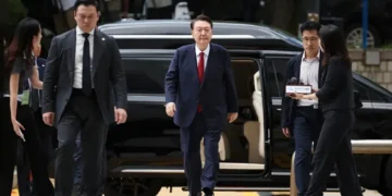 Former President Yoon Suk Yeol arrives at Seoul court for sentencing - Kim Hong-Ji/Pool Photo via AP, File