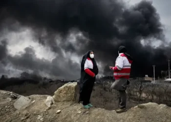 Smoke rises over Tehran after strikes during Israel Iran conflict - AP Photo/Vahid Salemi