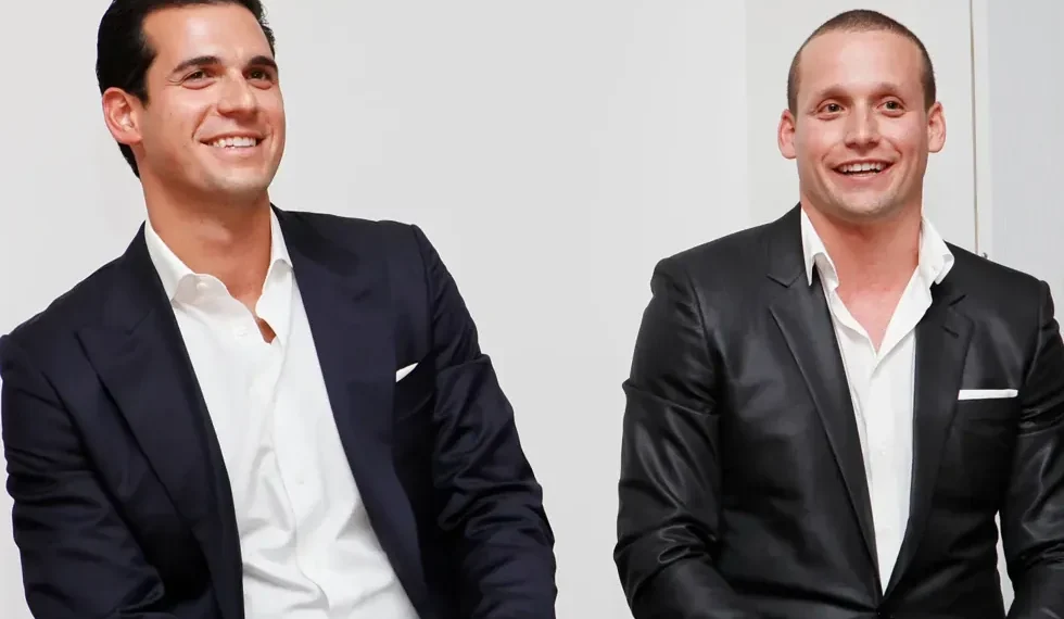 Alexander brothers in Manhattan courtroom during sex trafficking trial - Photo by Amy Sussman/Invasion for DETAILS Magazine/AP images, file