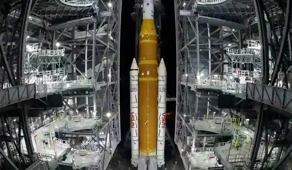 NASA rocket moved back to launch pad for Artemis II mission - AP Photo/Terry Renna