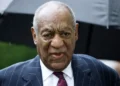 Bill Cosby arrives at court during civil verdict proceedings - AP Photo/Matt Rourke, File