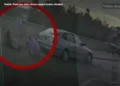 Police respond after deadly Bondi Beach shooting during Hanukkah gathering in Sydney - video dashcam Jenny/BBC