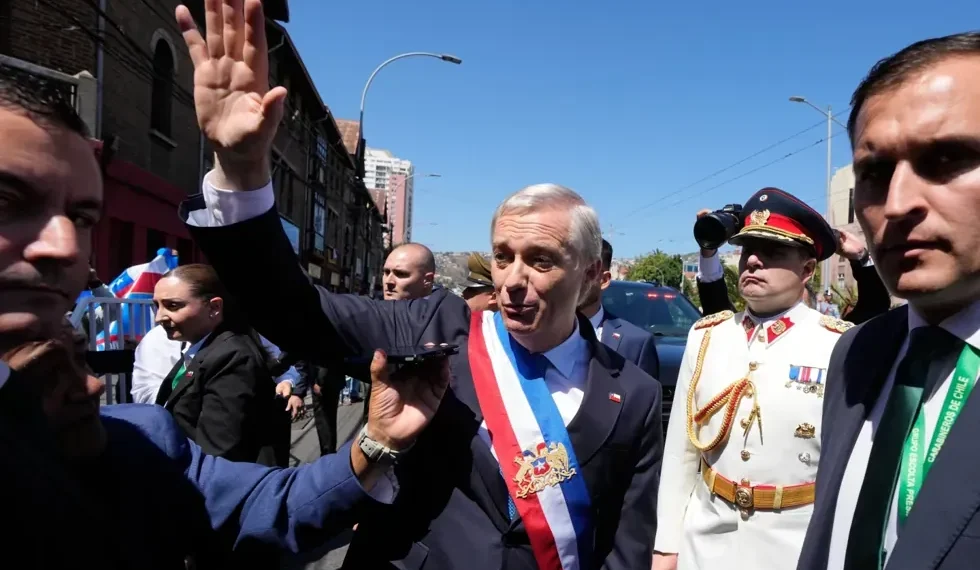 Chilean President José Antonio Kast sworn in during inauguration ceremony in Valparaíso - AP Photo/Gustavo Garello