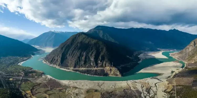 Yarlung Tsangpo river site of China’s massive hydropower project - Dong Zhixiong/Xinhua/Getty Images