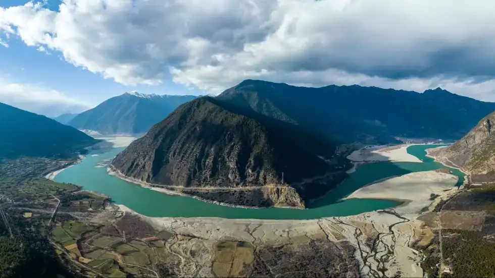 Yarlung Tsangpo river site of China’s massive hydropower project - Dong Zhixiong/Xinhua/Getty Images
