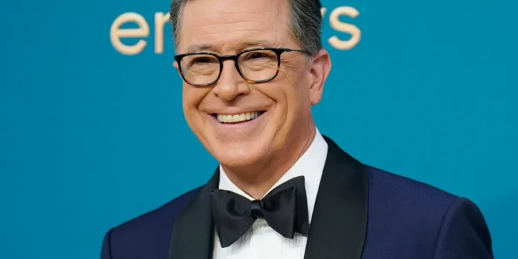 Stephen Colbert announced as writer for Lord of the Rings film - AP Photo/Jae C. Hong, File