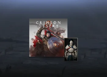 Early gameplay scene showing character navigating Crimson Desert tutorial area - Photo CrimsonDesert