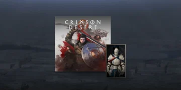 Early gameplay scene showing character navigating Crimson Desert tutorial area - Photo CrimsonDesert