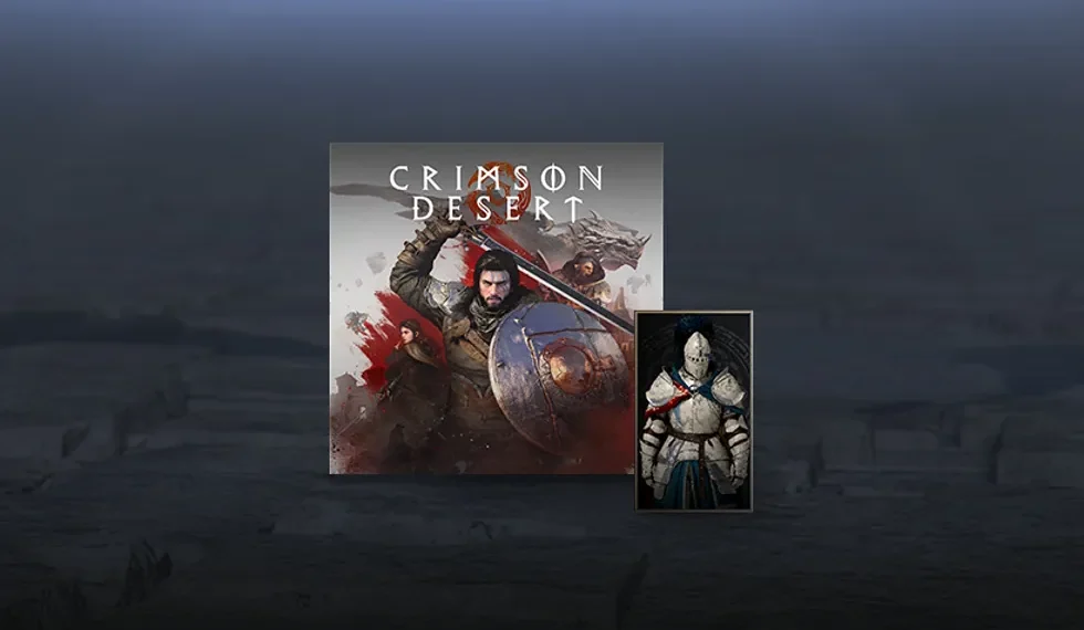 Early gameplay scene showing character navigating Crimson Desert tutorial area - Photo CrimsonDesert