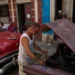 Havana residents during widespread Cuba power blackout amid energy crisis - AP Photo/Ramon Espinosa