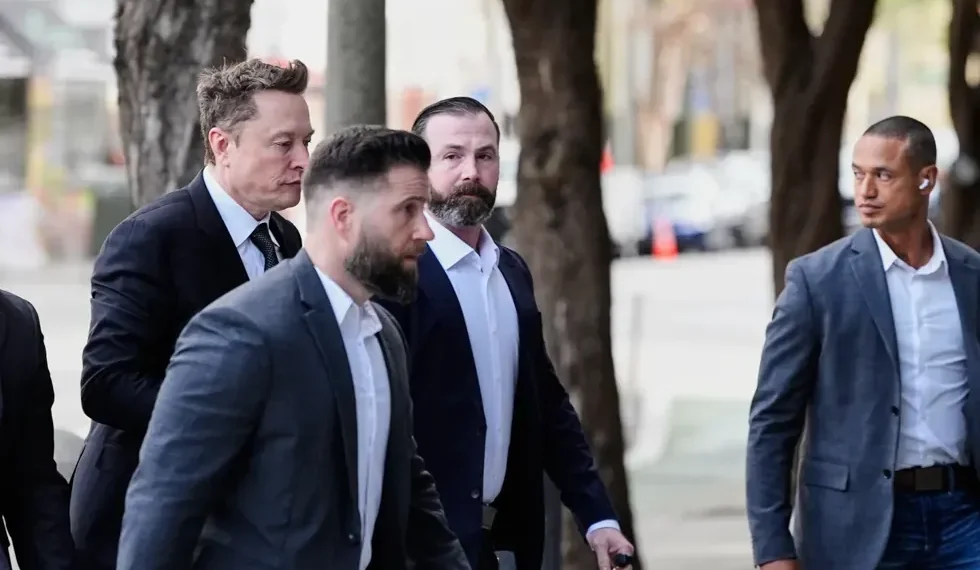 Elon Musk attends court during Twitter investor lawsuit proceedings - AP Photo/Godofredo A. Vasquez