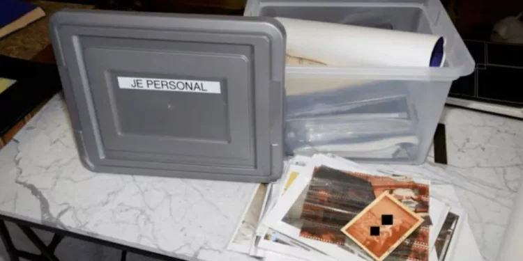 Redacted Epstein investigation documents released by US Justice Department - Image supplied by the DoJ