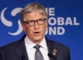 Bill Gates speaking at Gates Foundation town hall meeting - AP Photo/Evan Vucci, File