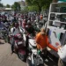 Fuel station prices rising amid global oil supply disruptions and inflation - AP Photo/Ajit Solanki