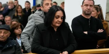Court proceedings begin for Greece rail disaster trial in Larissa - AP Photo/Thanassis Stavrakis