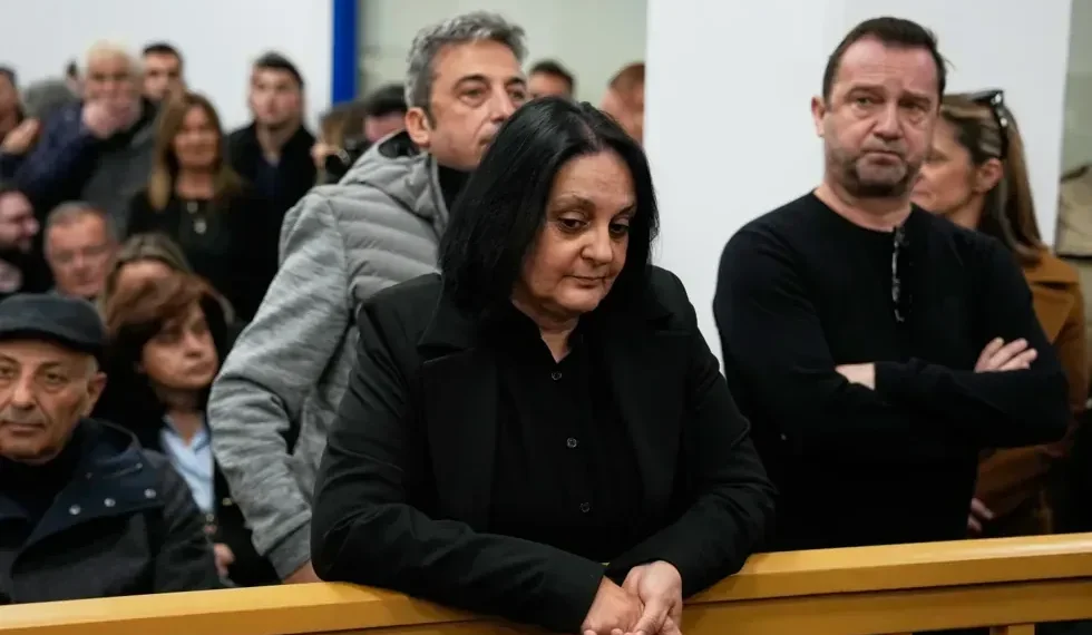 Court proceedings begin for Greece rail disaster trial in Larissa - AP Photo/Thanassis Stavrakis