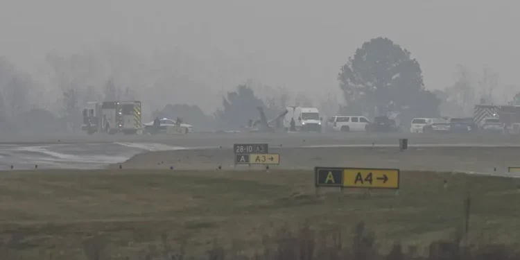 Wreckage area after Greg Biffle Cessna jet crash near Statesville airport - AP Photo/Matt Kelley