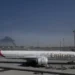 Private jets parked at Gulf airport during airspace disruption - AP Photo/Altaf Qadri