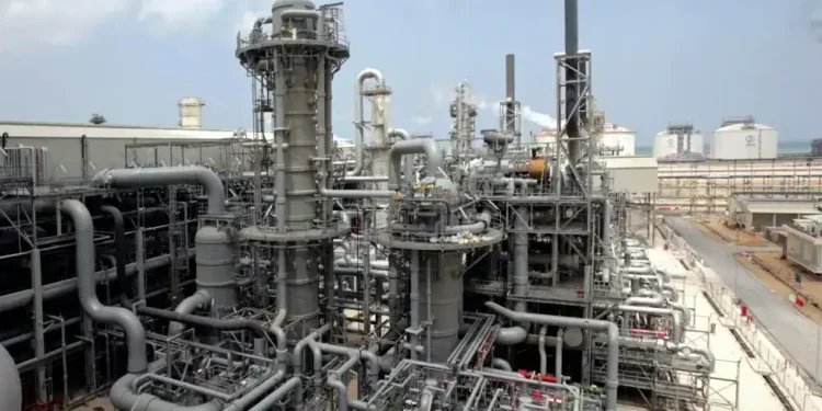 Helium storage containers at Qatar gas facility after conflict disruption - AP Photos/Maneesh Bakshi, File