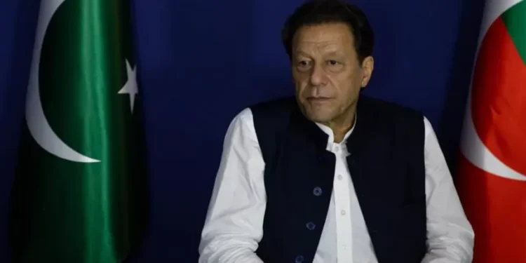 Imran Khan appears in court amid sentencing in corruption case - Betsy Joles Bloomberg/Getty Images