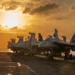 U.S. military logistics base in Kuwait after drone strike - U.S. Navy via AP