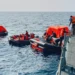 Iranian warship IRIS Dena sinking after submarine torpedo strike in Indian Ocean - Sri Lankan, Presidential Media Division via AP
