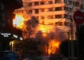 Missile strikes and air defense systems active during Israel Iran conflict escalation - AP Photo/Hussein Malla
