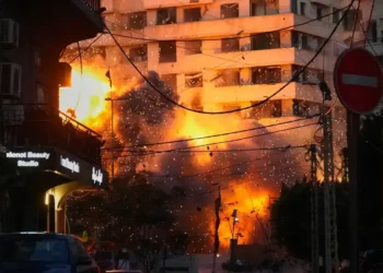Missile strikes and air defense systems active during Israel Iran conflict escalation - AP Photo/Hussein Malla