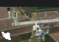 Missile defense intercepts during Israel Iran escalation in Middle East conflict - Source: Satellite image ©2026 Vantor Graphic by: Phil Holm, Sam Metz and Balint Szlanko