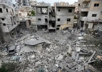 Air defense intercepts missiles during Israel Iran escalation 2026 - AP Photo/Hussein Malla