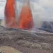 Lava fountains rising from Kilauea crater during eruption in Hawaii - USGS via AP