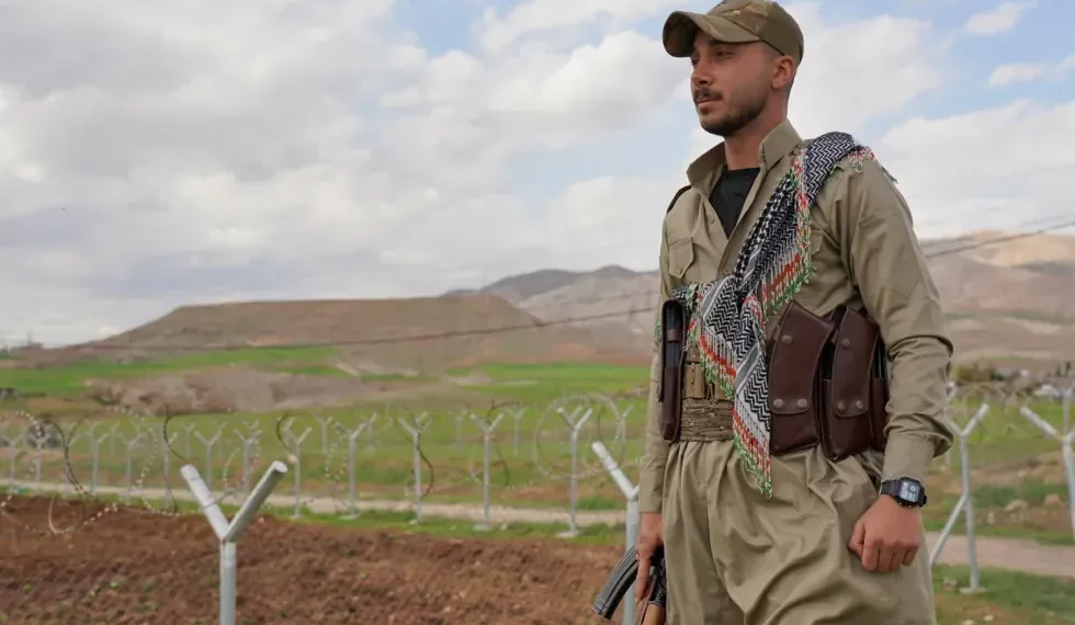 Kurdish opposition fighters near Iran border preparing for possible cross-border operations - AP Photo/Rashid Yahya
