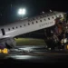 Damaged Air Canada regional jet after runway collision at LaGuardia Airport - AP Photo/Ryan Murphy