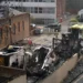 Burned ambulances in Golders Green London after arson attack - AP Photo/Alberto Pezzali