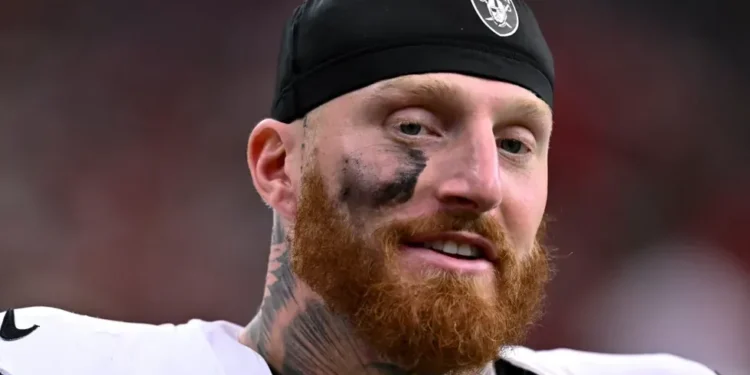 Maxx Crosby reacts during Las Vegas Raiders NFL defensive play in 2025 season - AP Photo/Maria Lysaker, File