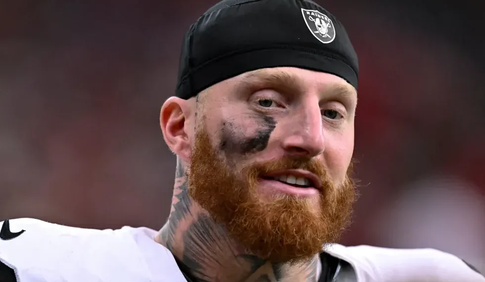 Maxx Crosby reacts during Las Vegas Raiders NFL defensive play in 2025 season - AP Photo/Maria Lysaker, File