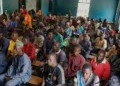Nigerian schoolchildren after release from abduction in Niger state - AP Photo