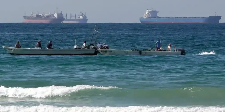 Oil tanker transiting Strait of Hormuz amid tensions - AP Photo/Kamran Jebreili, File