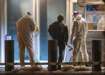 Police secure area outside U.S. Embassy in Oslo after explosion - Hans O. Torgersen/NTB Scanpix via AP