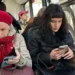 Telegram app blocked on smartphone screen with Russia flag background - AP Photo/Alexander Zemlianichenko, File
