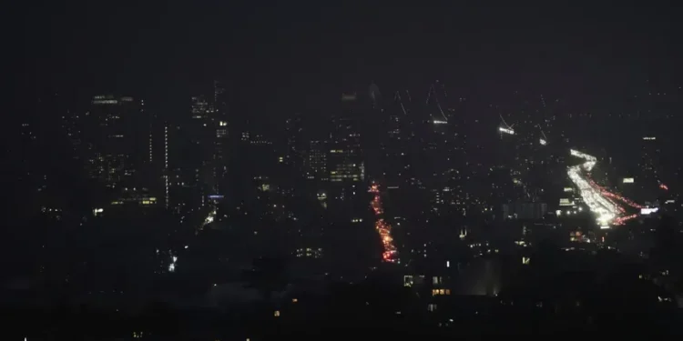 Darkened San Francisco streets during widespread power outage disruption - AP Photo/Jeff Chiu