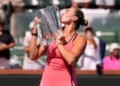 Jannik Sinner and Aryna Sabalenka celebrate Indian Wells tennis titles - AP Photo/Mark J. Terrill