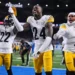 Steelers and Lions players react after overturned touchdown call - AP Photo/Ryan Sun