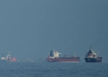 Oil tanker near Strait of Hormuz during regional security crisis - AP Photo/Altaf Qadri