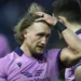 Former Scotland rugby captain Stuart Hogg during an international rugby match. - AP Photo/Scott Heppell, File