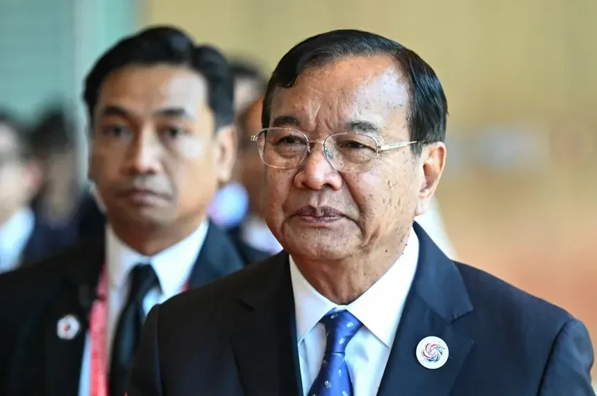 Thai and Cambodian forces near disputed border area amid conflict - Mandel Ngan/Pool Photo via AP, File